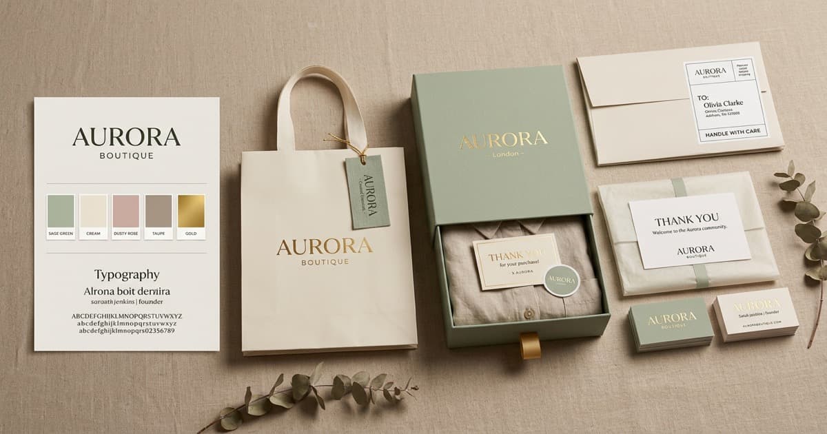 Identidade Visual e Embalagens para Pequenos Negócios - The Brand Box